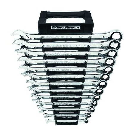Gearwrench WRENCH SET COMBO RATCH 12 PT SAE XL13 P GWR85199